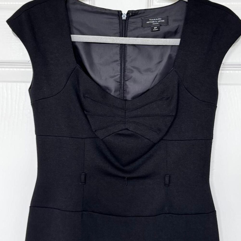 Elie-tahari Women's Black and Navy Dress